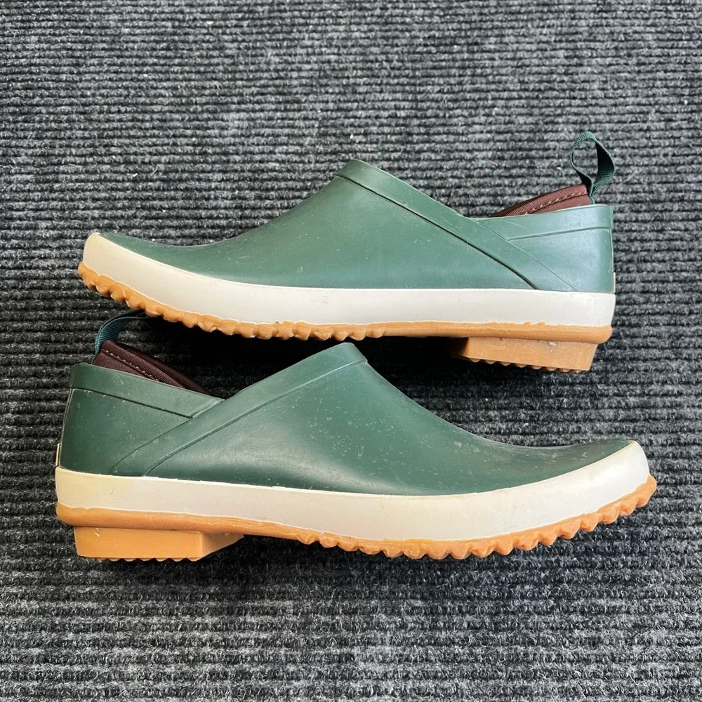 JBU Jambu Bumblebee Garden Ready Shoes mens 7.5 Green Waterproof Rain Clogs